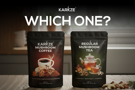 Mushroom Coffee or Mushroom Tea