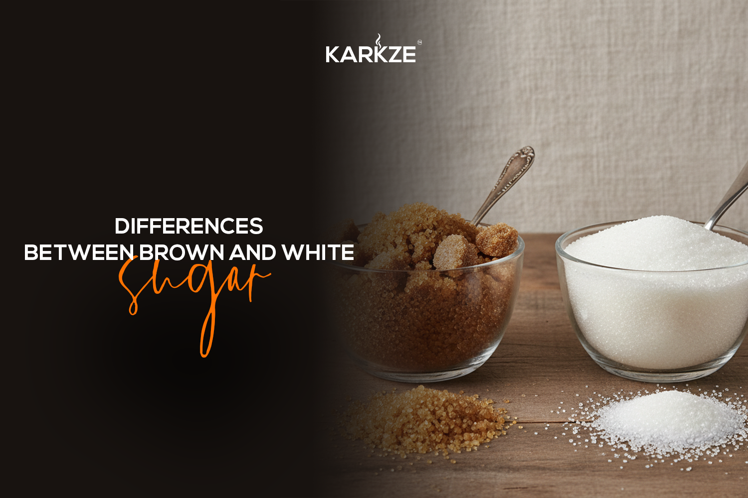 Differences Between Brown and White Sugar