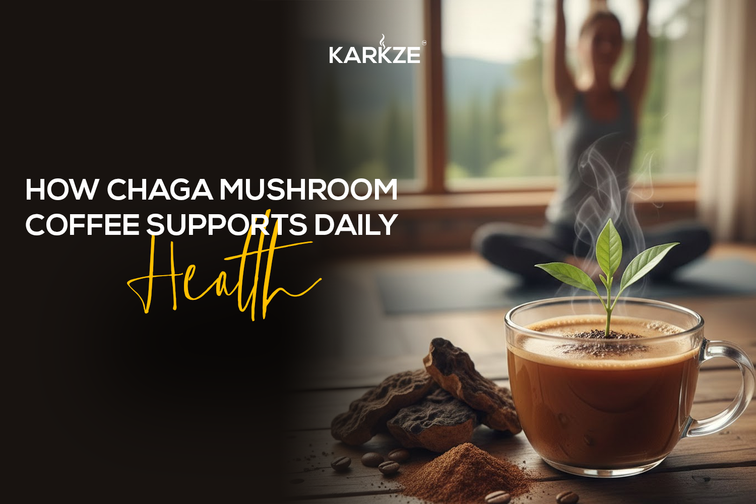 How Chaga Mushroom Coffee Supports Daily Health