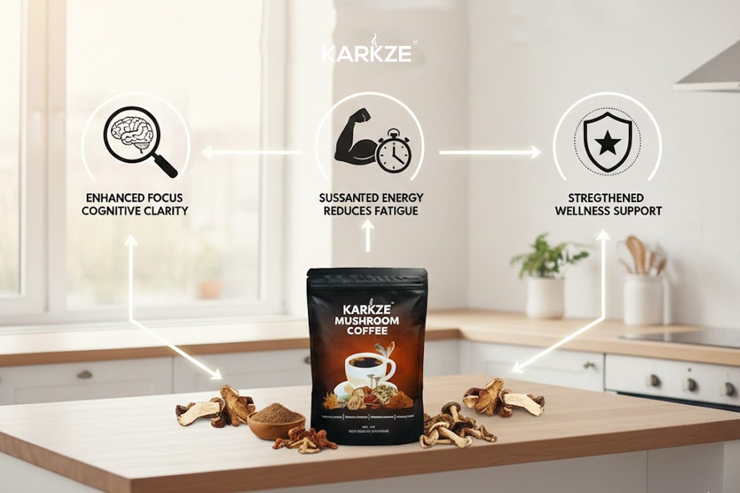 How Does Karkze Mushroom Coffee Work in the Body?