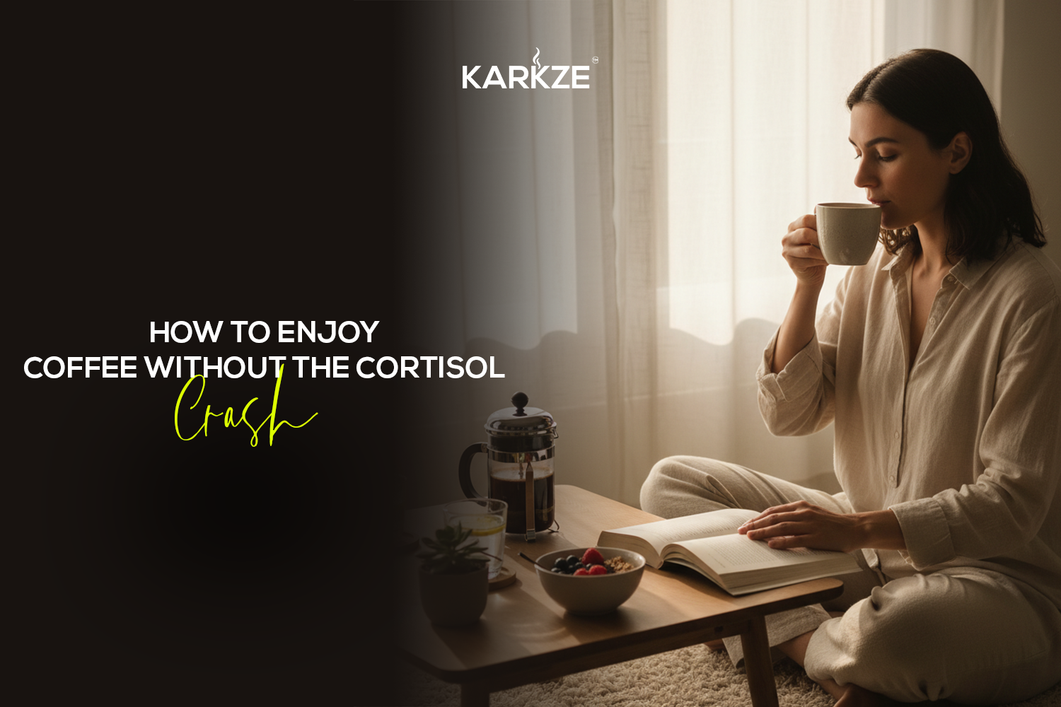 How to Enjoy Coffee Without the Cortisol Crash