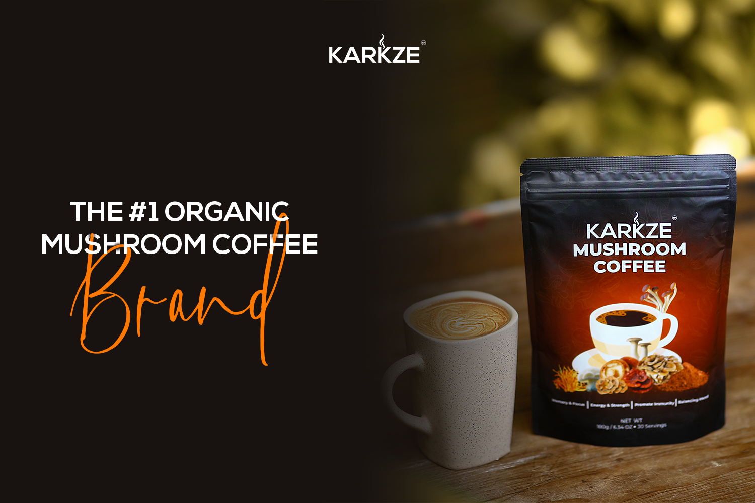 Why Choose Karkze, The #1 Organic Mushroom Coffee Brand